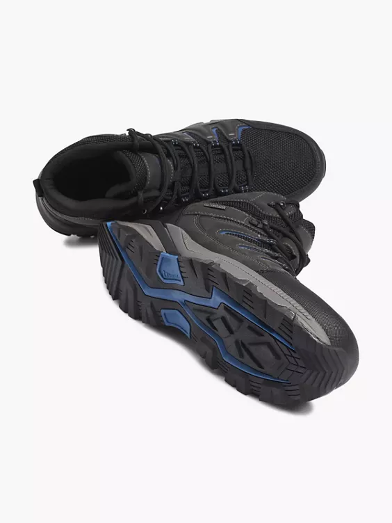 Zwarte Wandelschoen Vetersluiting - Afbeelding 3