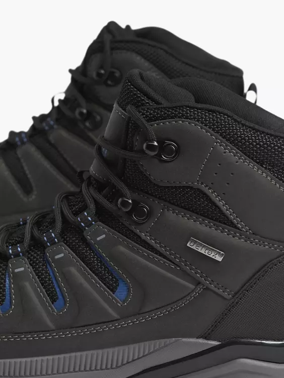 Zwarte Wandelschoen Vetersluiting - Afbeelding 5