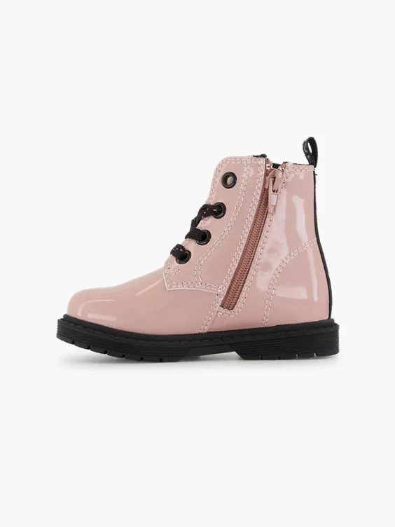 Lichtroze Veterboot Lak - Afbeelding 2