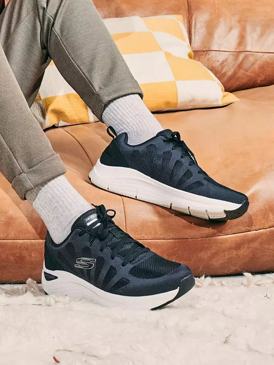 Skechers Zwarte Arch Comfort - Barkins - Afbeelding 7