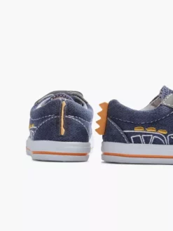 Blauwe Canvas Sneaker Krokodil -Skechers Winkel 2033654 H4