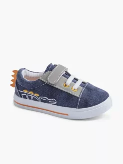 Blauwe Canvas Sneaker Krokodil -Skechers Winkel 2033654 H6