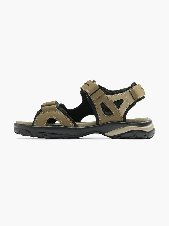 Easy Street Beige Sandaal Klittenband - Afbeelding 2