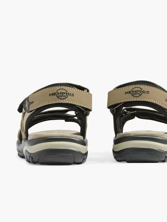 Easy Street Beige Sandaal Klittenband - Afbeelding 4