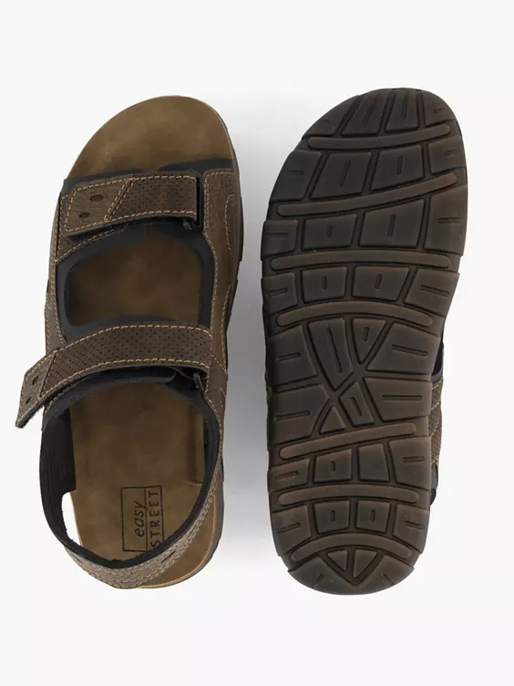 Easy Street Bruine Sandaal Klittenband - Afbeelding 3