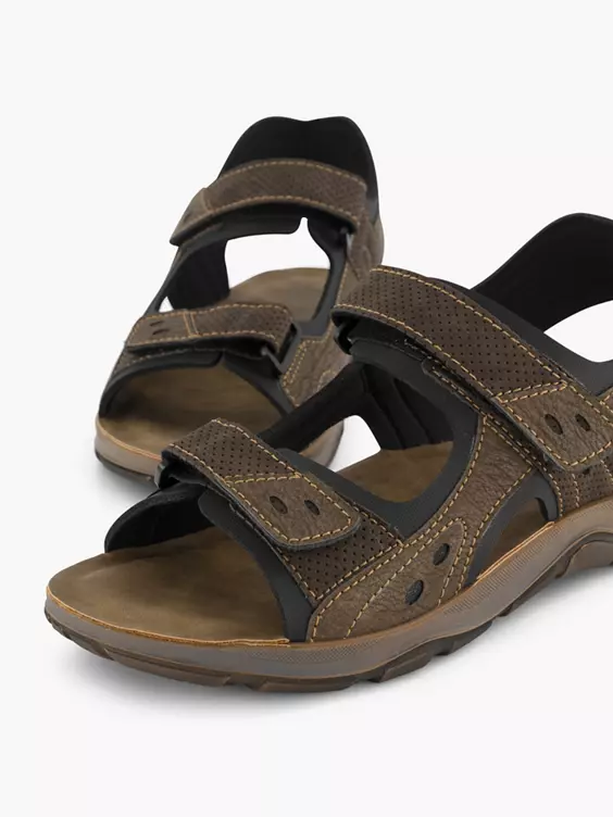 Easy Street Bruine Sandaal Klittenband - Afbeelding 5