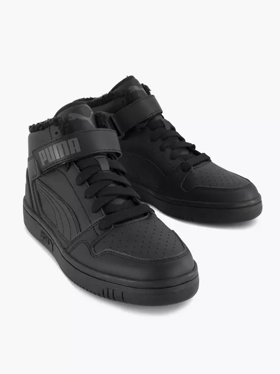 Puma Zwarte Rebound Mid Strap WTR - Afbeelding 5