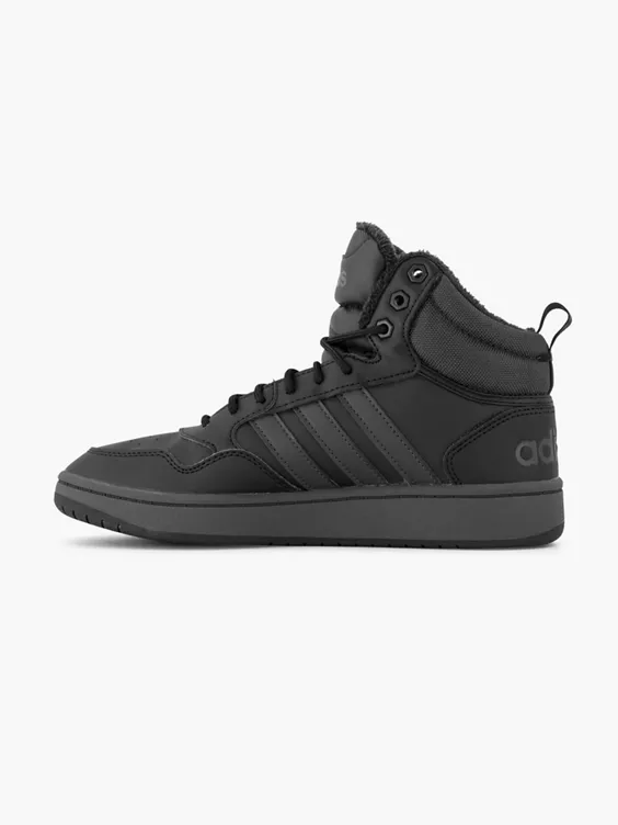 ADIDAS Zwarte Hoops 3.0 Mid WTR - Afbeelding 2