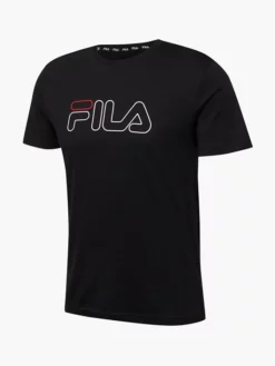 Fila Zwarte Sofades Logo Tee