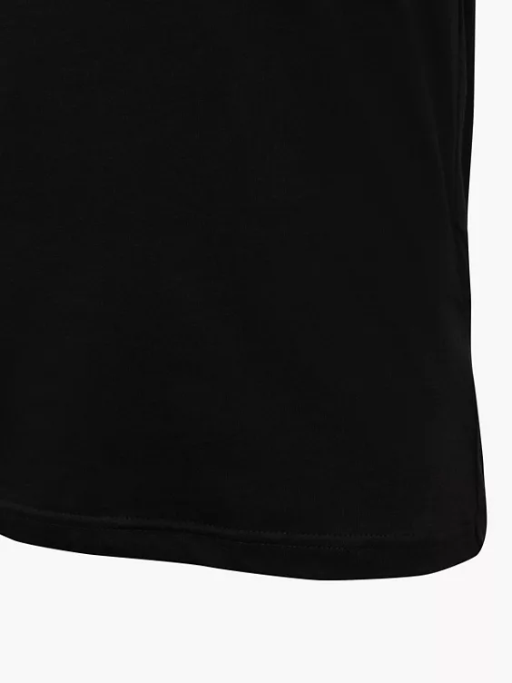 Fila Zwarte Sofades Logo Tee - Afbeelding 4