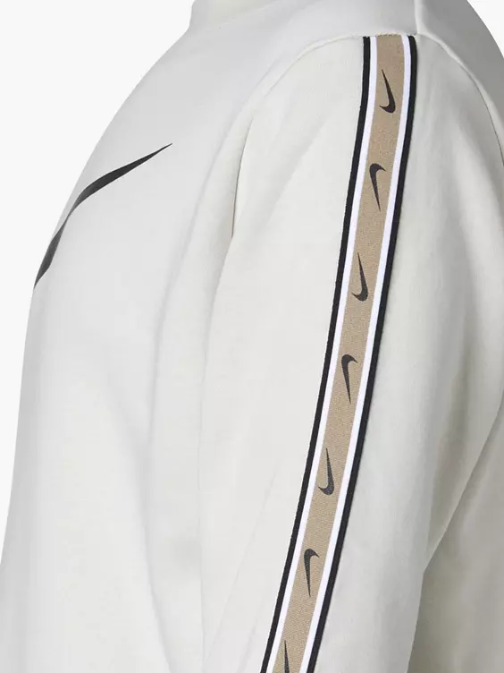 Nike Beige NSW Repeat SW FLC Crew BB - Afbeelding 3