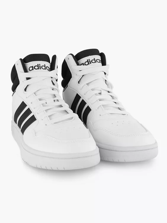 ADIDAS Witte Hoops Mid 3.0 - Afbeelding 5