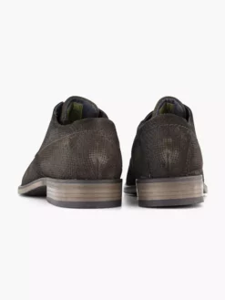 Bugatti Donkerbruine Suède Veterschoen -Skechers Winkel 2108807 H4