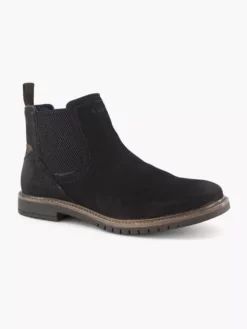 Bugatti Zwarte Leren Chelsea Boot -Skechers Winkel 2108930 H6