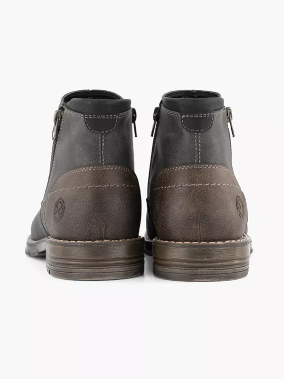 Grijze Boot Ritssluiting - Afbeelding 4