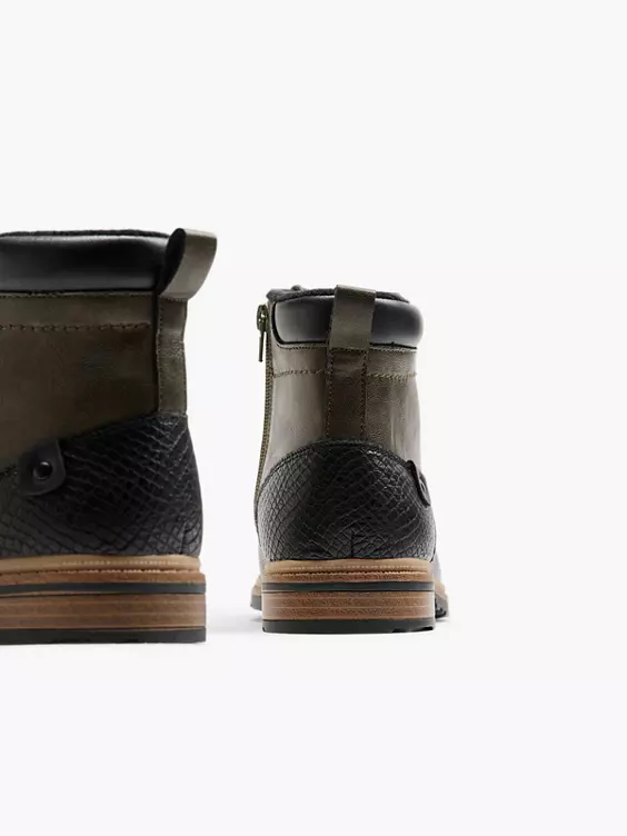 Khaki Veterboot - Afbeelding 4