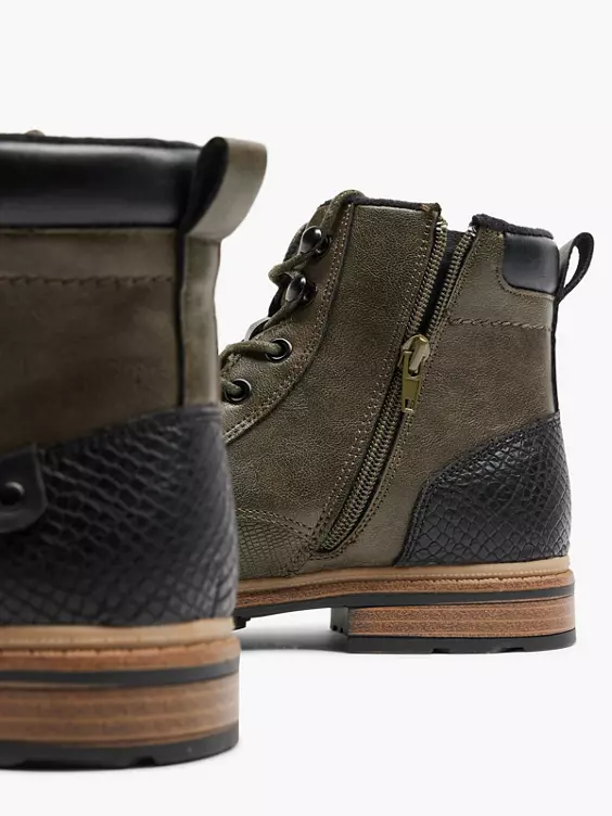 Khaki Veterboot - Afbeelding 5