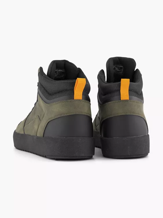 Khaki Halfhoge Sneaker - Afbeelding 4