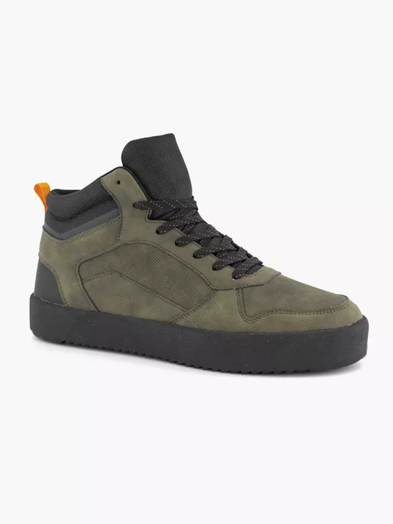 Khaki Halfhoge Sneaker - Afbeelding 6