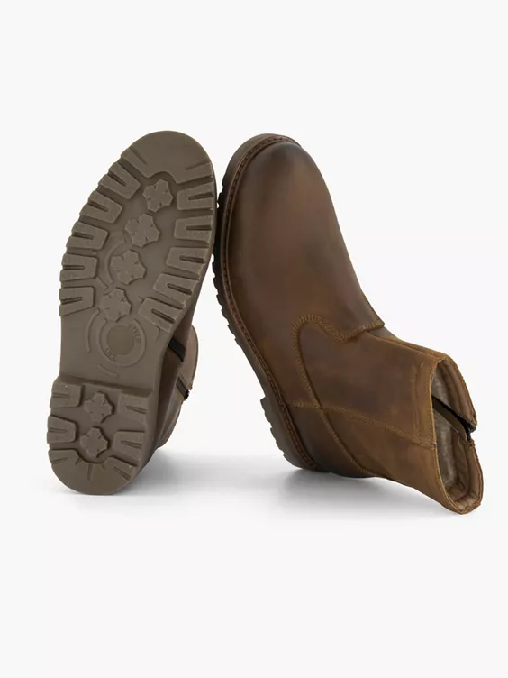 Bruine Leren Boot - Afbeelding 3