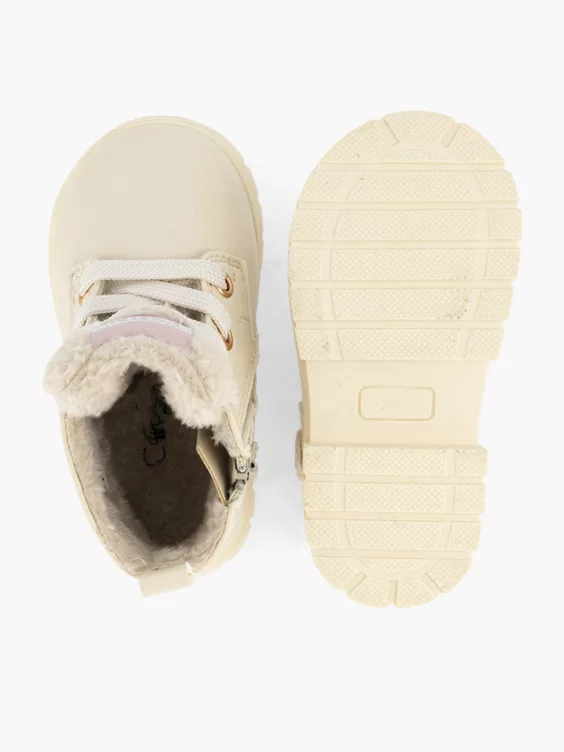 Beige veterboot teddy Beige Veterboot Teddy -Skechers Winkel 2110858 H3