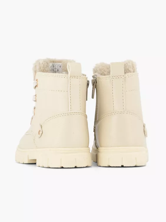 Beige veterboot teddy Beige Veterboot Teddy -Skechers Winkel 2110858 H4