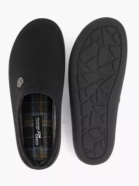 Zwarte Instap Pantoffel - Afbeelding 3