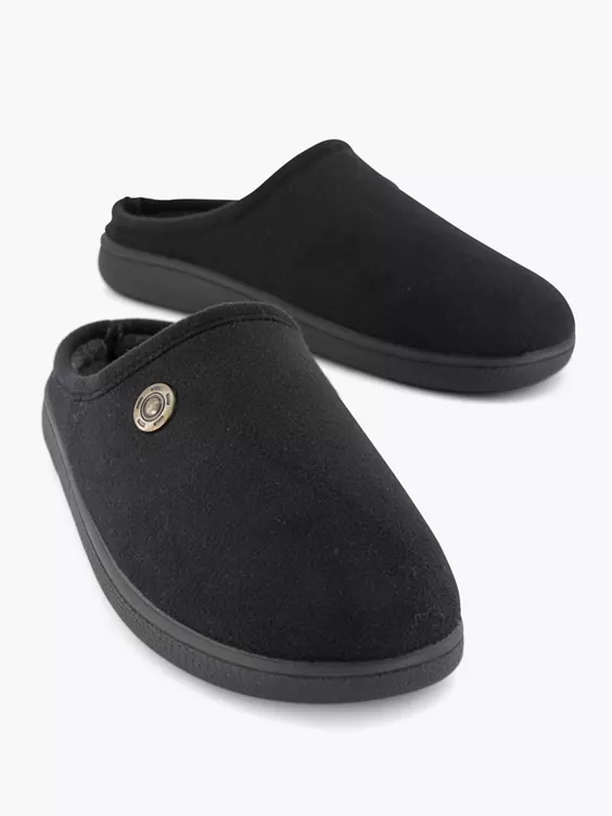 Zwarte Instap Pantoffel - Afbeelding 5