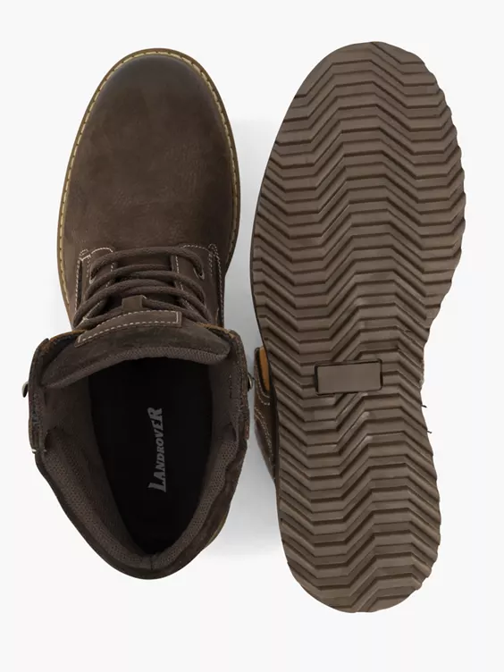 Bruine Leren Veterboot - Afbeelding 3