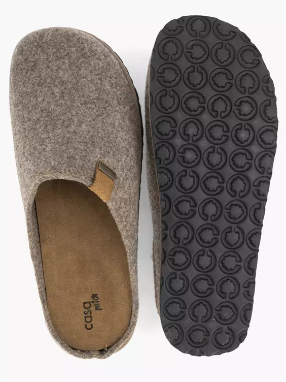 Beige Instap Pantoffel - Afbeelding 3