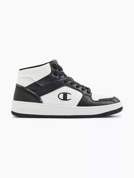 Champion Zwart/ Witte Rebound 2.0 Mid