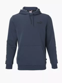 Puma Donkerblauwe ESS+ Tape Hoodie FL