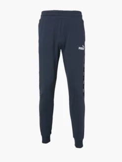 Puma Donkerblauwe ESS+ Tape Sweatpants FL Cl