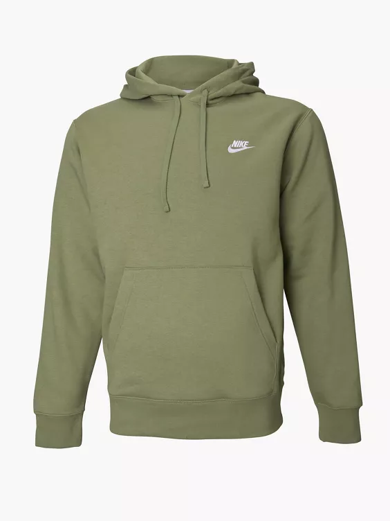Nike Groene Sportwear Club Fleece Pullover Hoodie