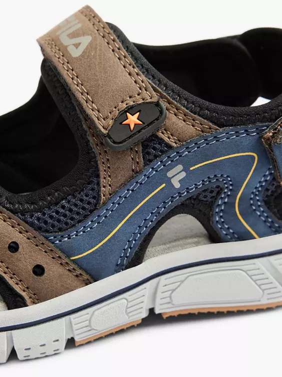 Fila Blauw/ Bruine Sandaal - Afbeelding 5