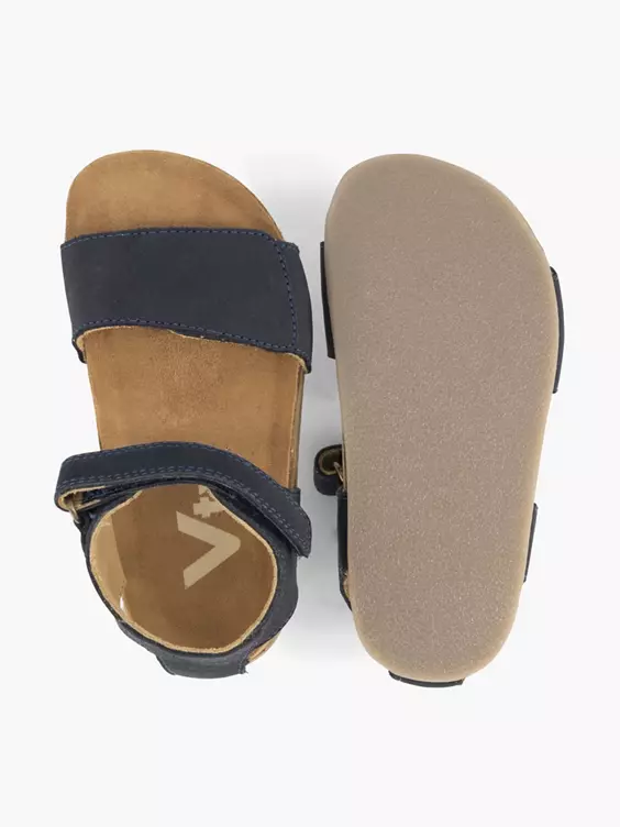 Victory Donkerblauwe Leren Sandaal - Afbeelding 3