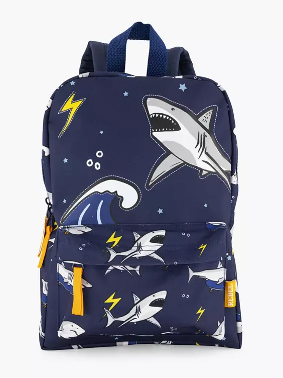 Donkerblauwe Rugzak Haaien