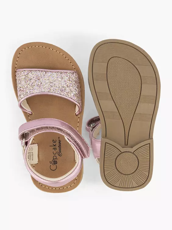 Roze Sandalen Glitters - Afbeelding 3