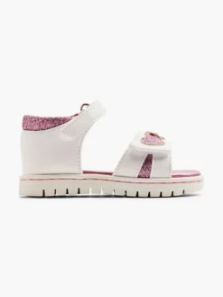 Witte Sandaal Hartje