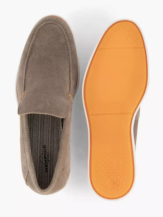 Taupe Suéde Instapper - Afbeelding 3