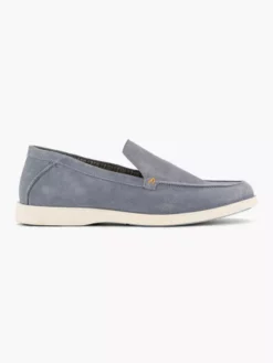 Blauwe Suéde Loafer