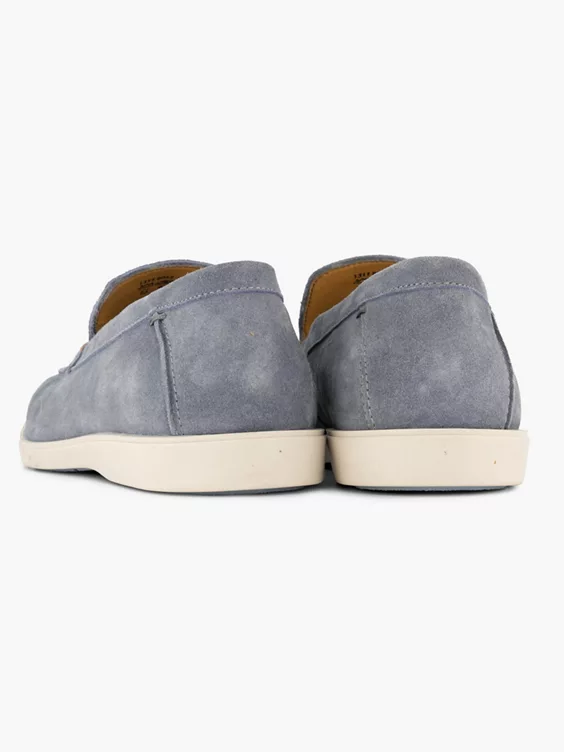 Blauwe Suéde Loafer - Afbeelding 4