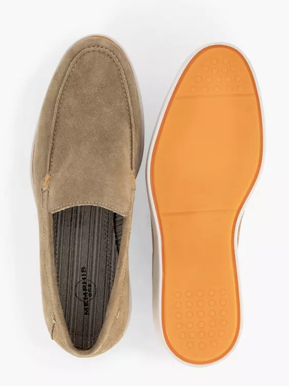 Beige Suéde Loafer - Afbeelding 3