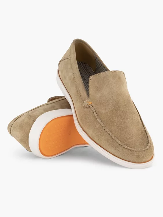 Beige Suéde Loafer - Afbeelding 5
