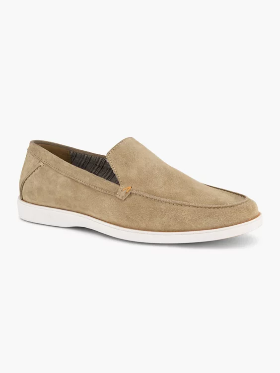 Beige Suéde Loafer - Afbeelding 6