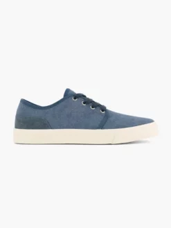 Blauwe Canvas Sneaker