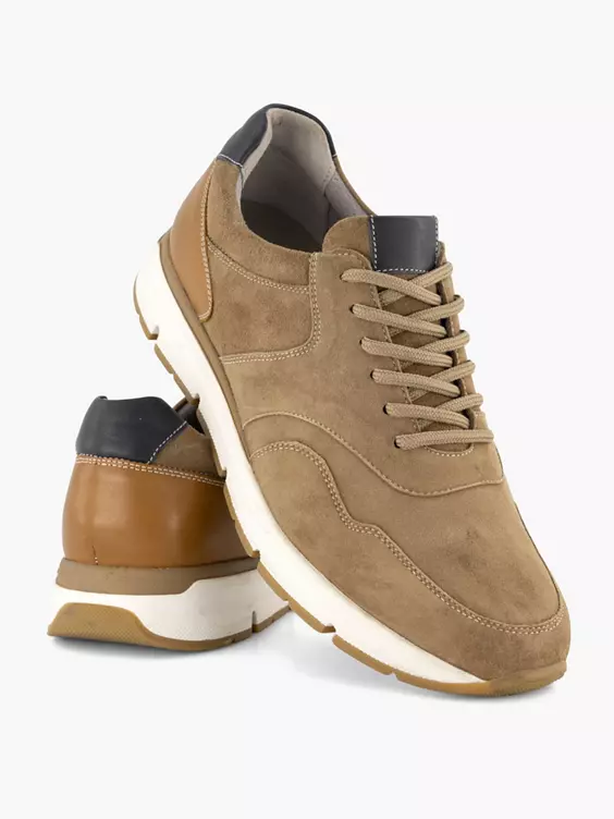 Bruine Suéde Sneaker - Afbeelding 5