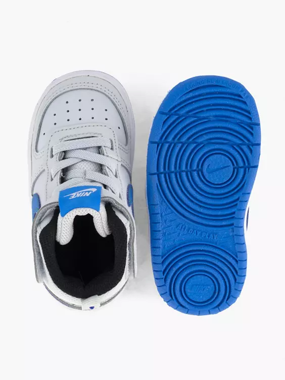 Nike Lichtgrijze Court Borough Mid 2 - Afbeelding 3