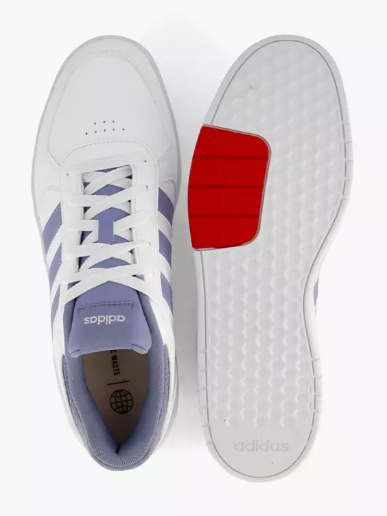 ADIDAS Witte Courtbeat - Afbeelding 3