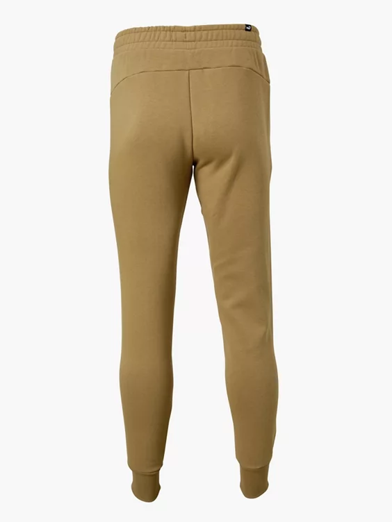 Puma Bruine Ess Logo Pants FL CL (S) - Afbeelding 2